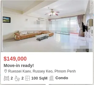 Condo Rental in Russey Keo, Phnom Penh