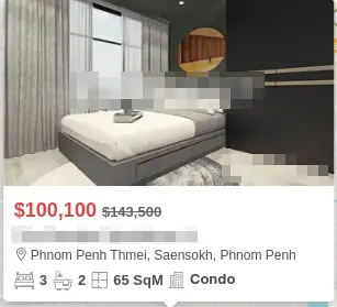 Condo Rental in Sen Sok, Phnom Penh